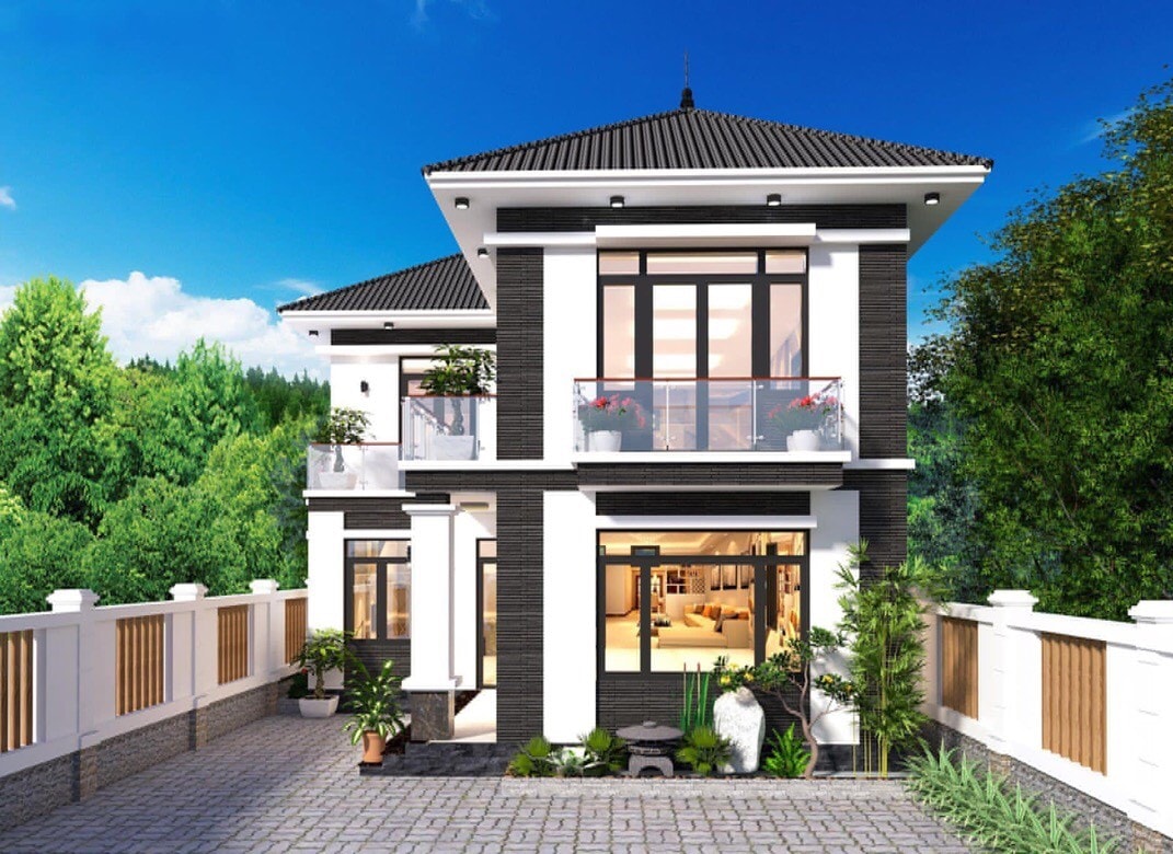 xây dựng nhà 2 tầng trọn gói
