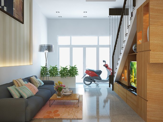 chi phí xây nhà 2 tầng 60m2